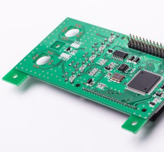 Advanced Assembly circuit board with components